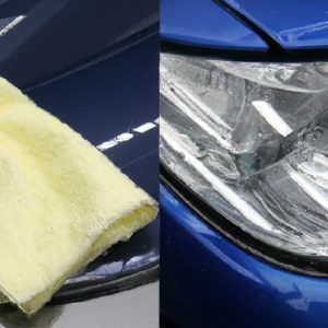 Jak wypolerować lampe w samochodzie?